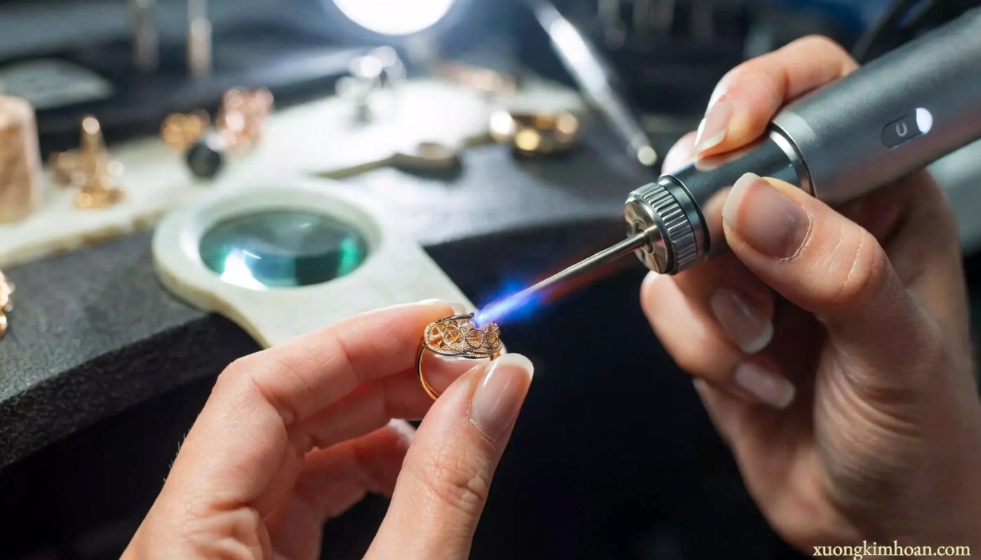 Prestigious laser welding for jewelry repair in Hanoi address 3 laser welding for jewelry repair in Hanoi