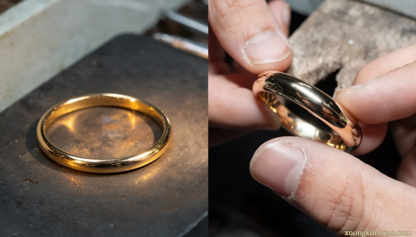 Is polishing and renewing old jewelry in Hanoi at Xuong Kim Hoan good? 3 Polishing and renewing old jewelry in Hanoi