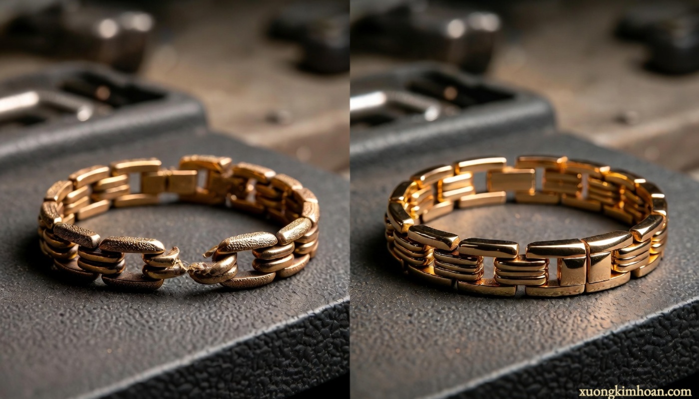 Repairing men bracelets in Hanoi - Suggestions for a cautious workshop 3 Repairing men bracelets in Hanoi