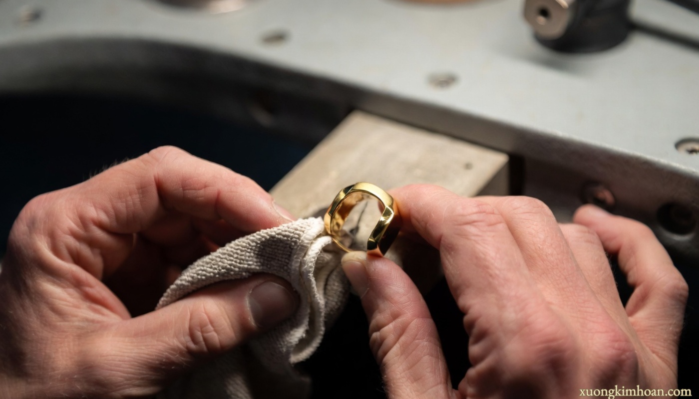A reputable and professional place for repairing men rings in Hanoi in every detail 2 Repairing men rings in Hanoi