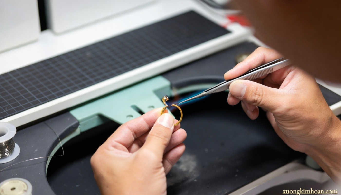 Reputable and cheap address for repairing women jewelry in Hanoi 3 Repairing women jewelry in Hanoi