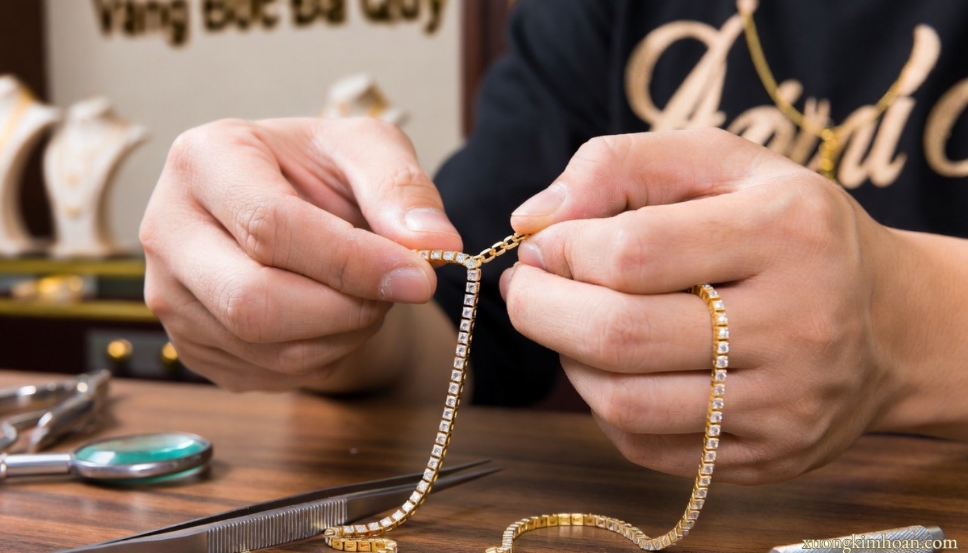 Suggesting Top 1 Reputable Gold Necklace Repair Address in Hanoi 3 reputable gold necklace repair address in Hanoi