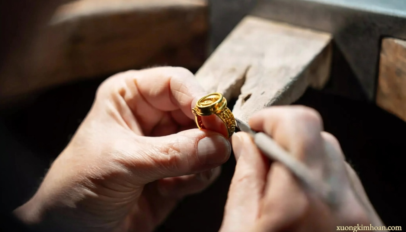 Where is a prestigious and cheap address for reshaping distorted gold rings in Hanoi 1 reshaping distorted gold rings in Hanoi