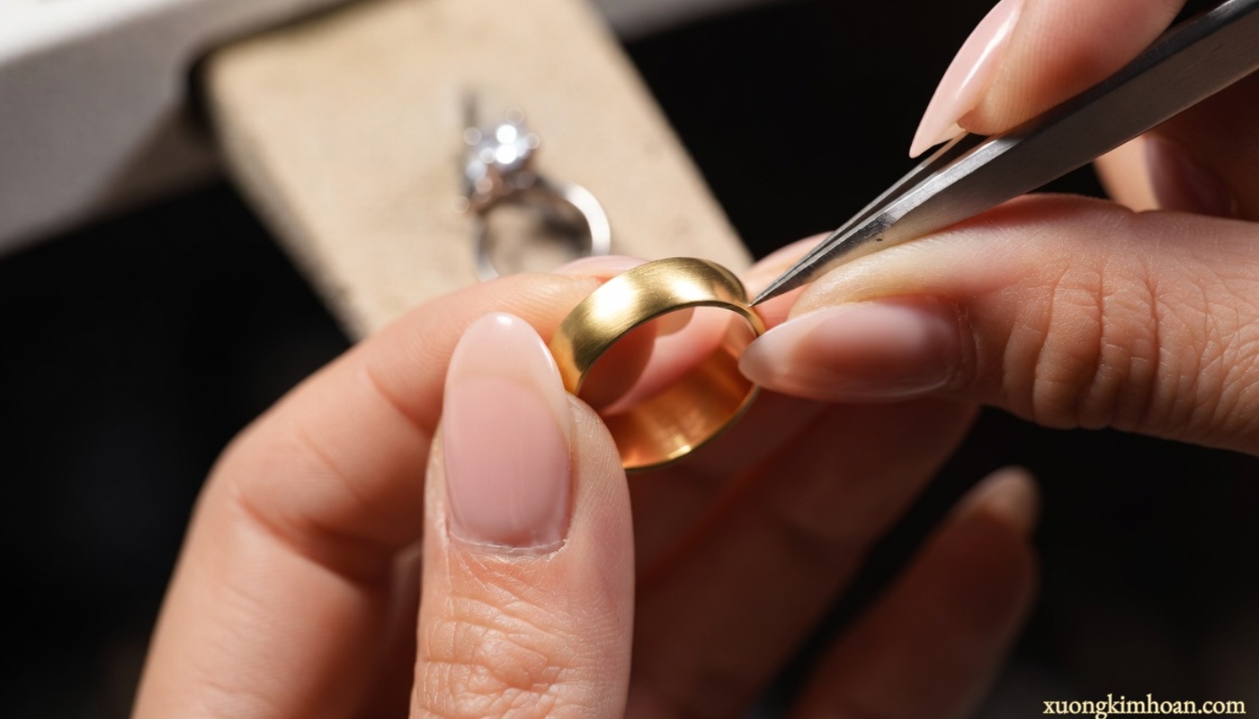 Where is a prestigious and cheap address for reshaping distorted gold rings in Hanoi 2 reshaping distorted gold rings in Hanoi
