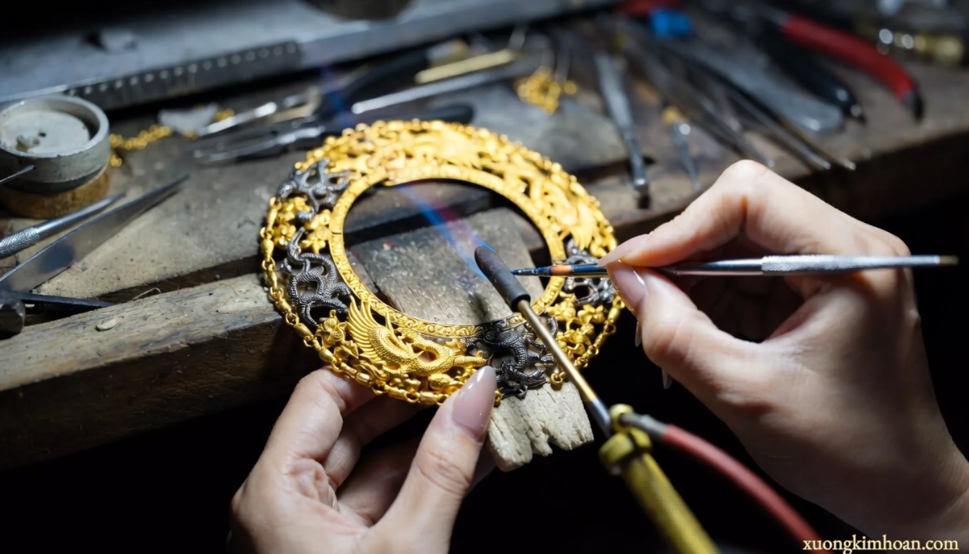 Address for restoring family heirloom antique jewelry in Hanoi - Keeping the full value 1 restoring family heirloom antique jewelry in Hanoi