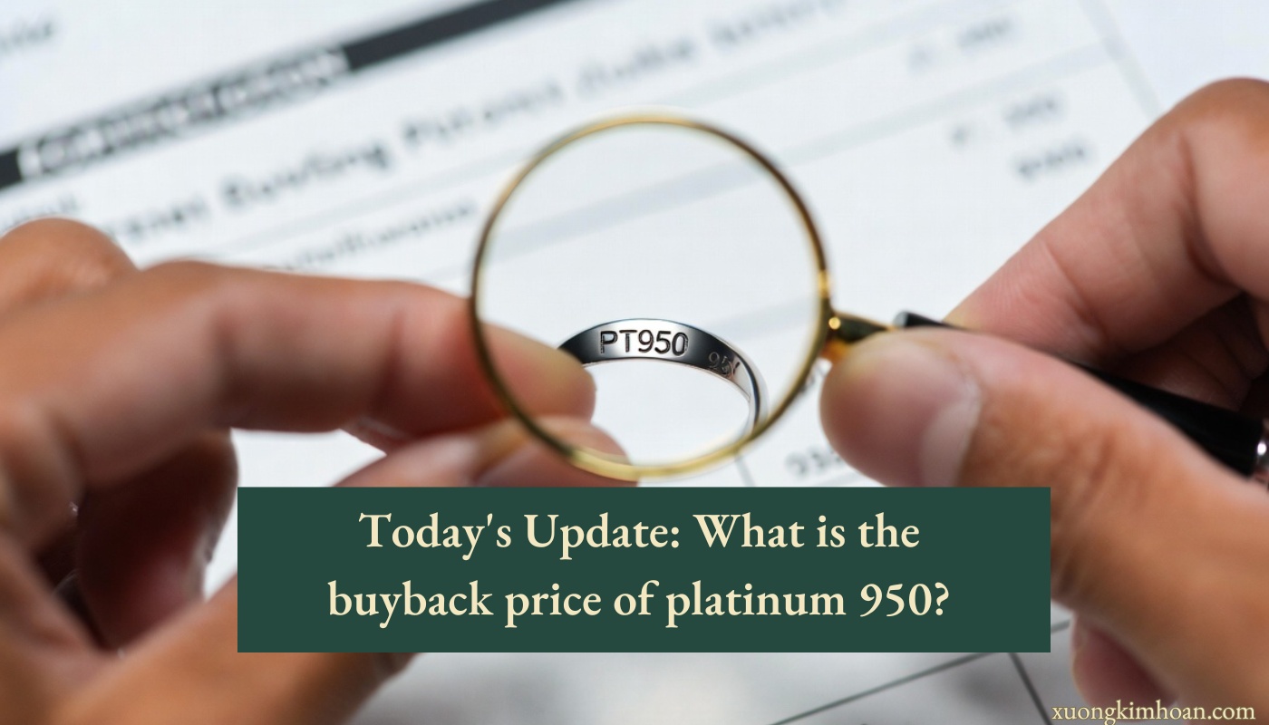 what is the buyback price of platinum 950