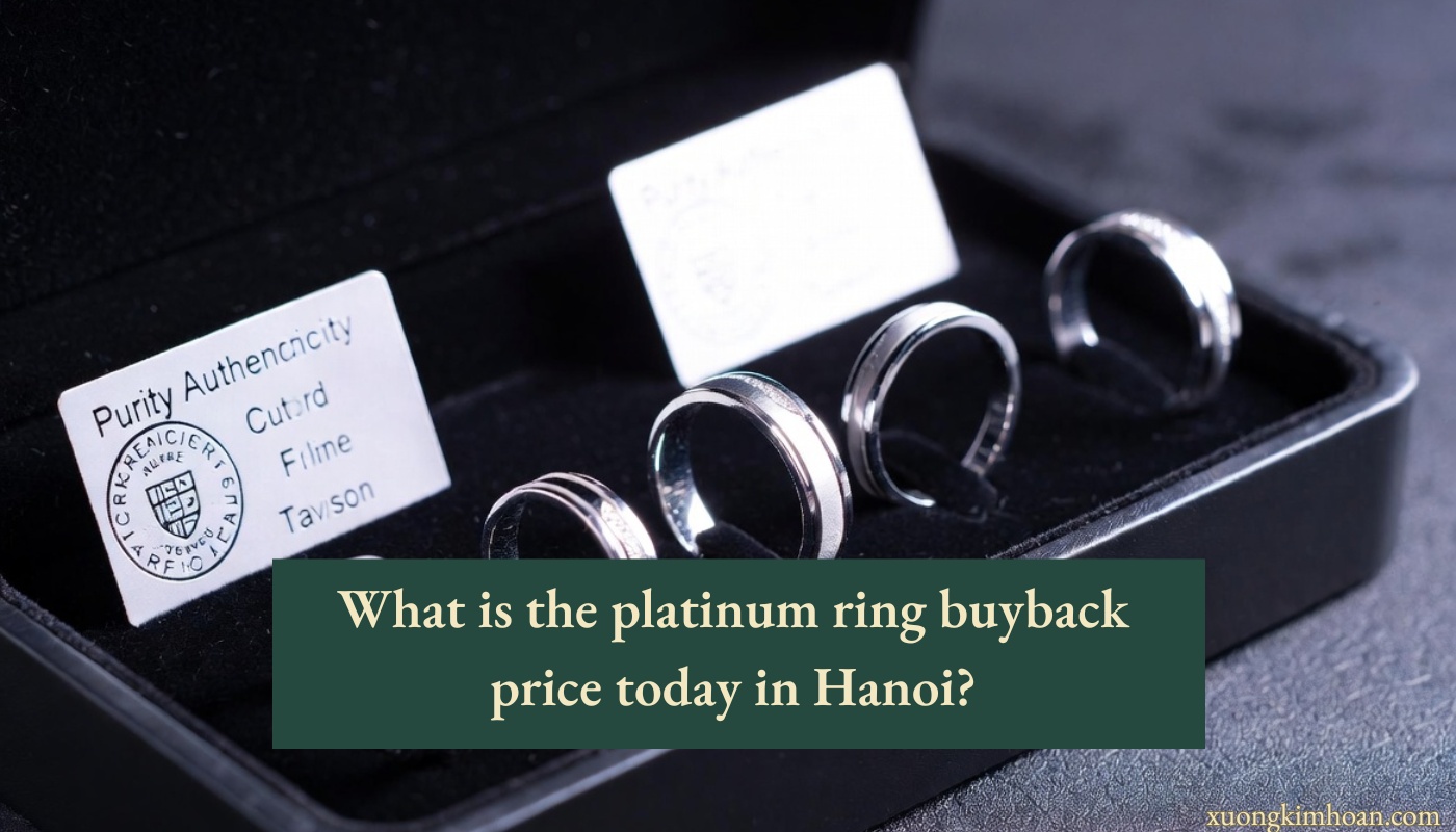 what is the platinum ring buyback price today