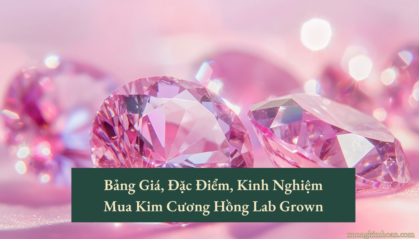 Kim cương hồng lab grown