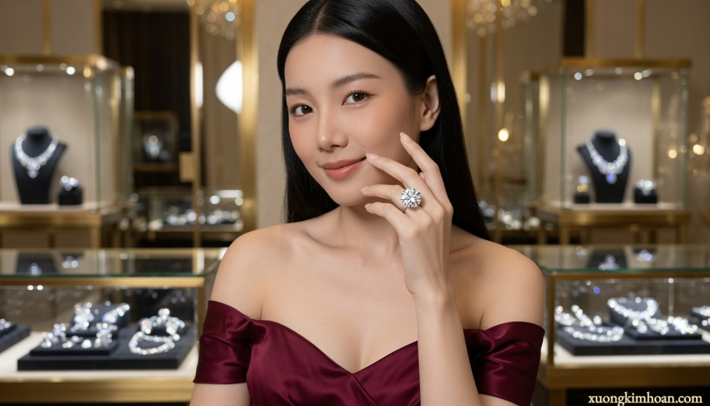 Kim cương lab nước E, F giá bao nhiêu