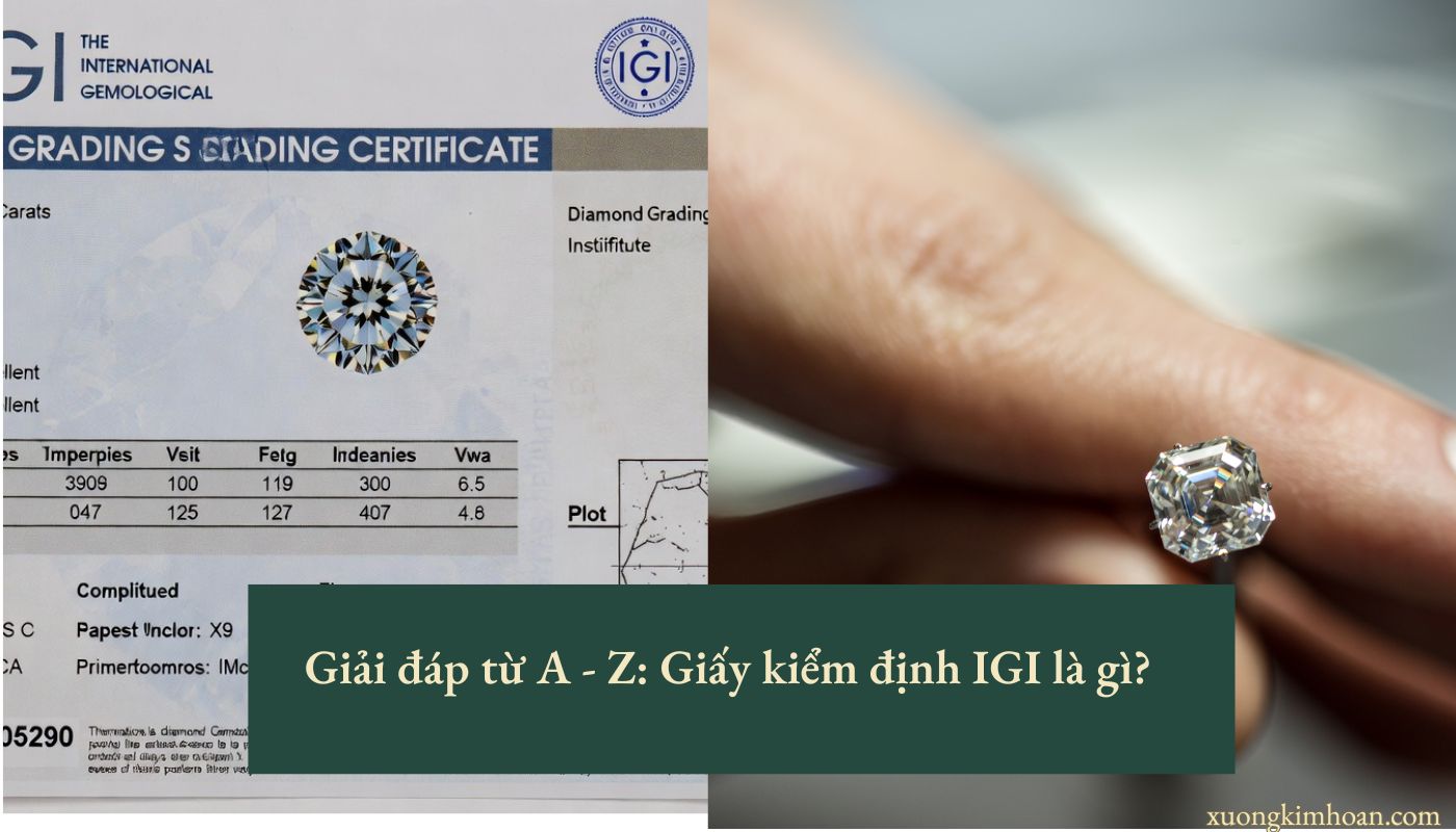 Giấy kiểm định IGI là gì