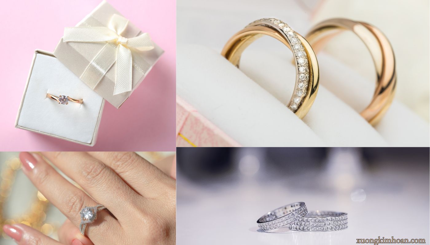 Bí quyết chọn nhẫn cưới kim cương nuôi cấy phù hợp ngân sách 2 nhẫn cưới kim cương nuôi cấy