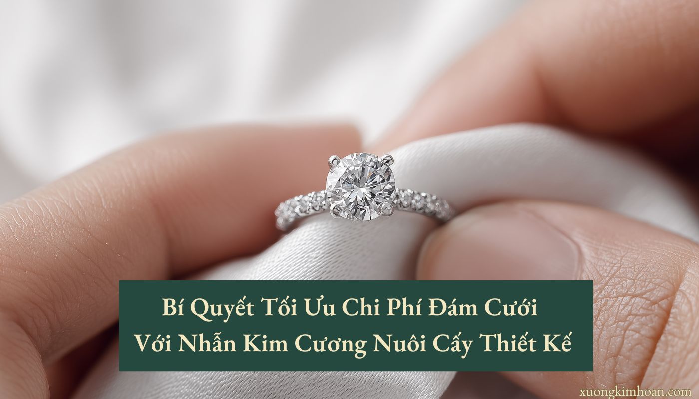 Nhẫn kim cương nuôi cấy