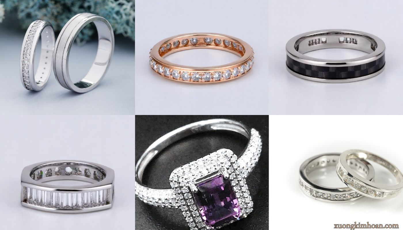 Top 6 Mẫu Nhẫn Nam Kim Cương Nuôi Cấy Thời Thượng Nhất 2 Nhẫn nam kim cương nuôi cấy