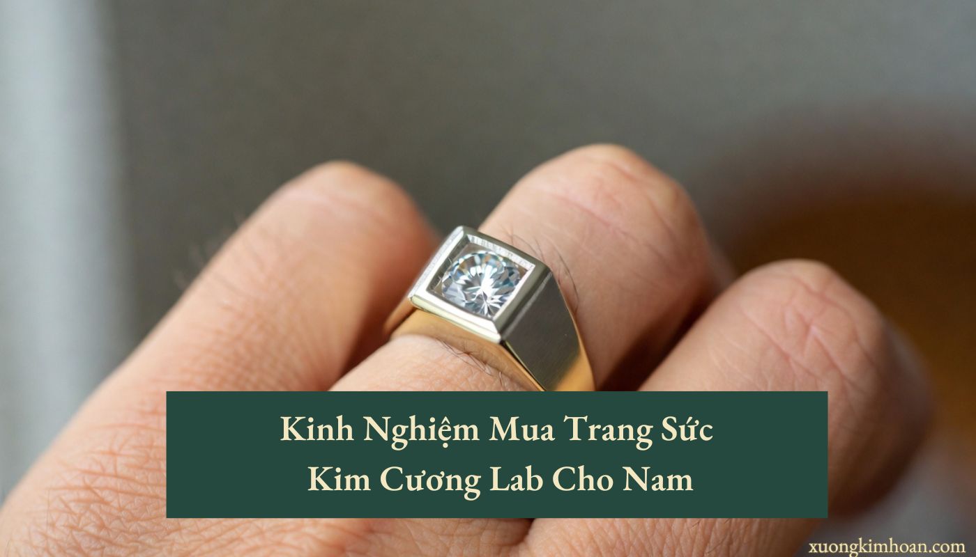 Trang sức kim cương lab cho nam