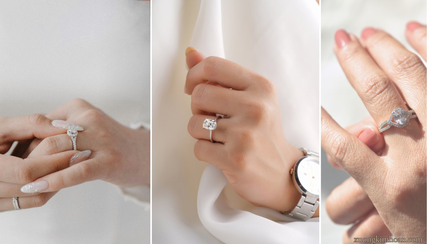 Trang sức kim cương nuôi cấy thiết kế