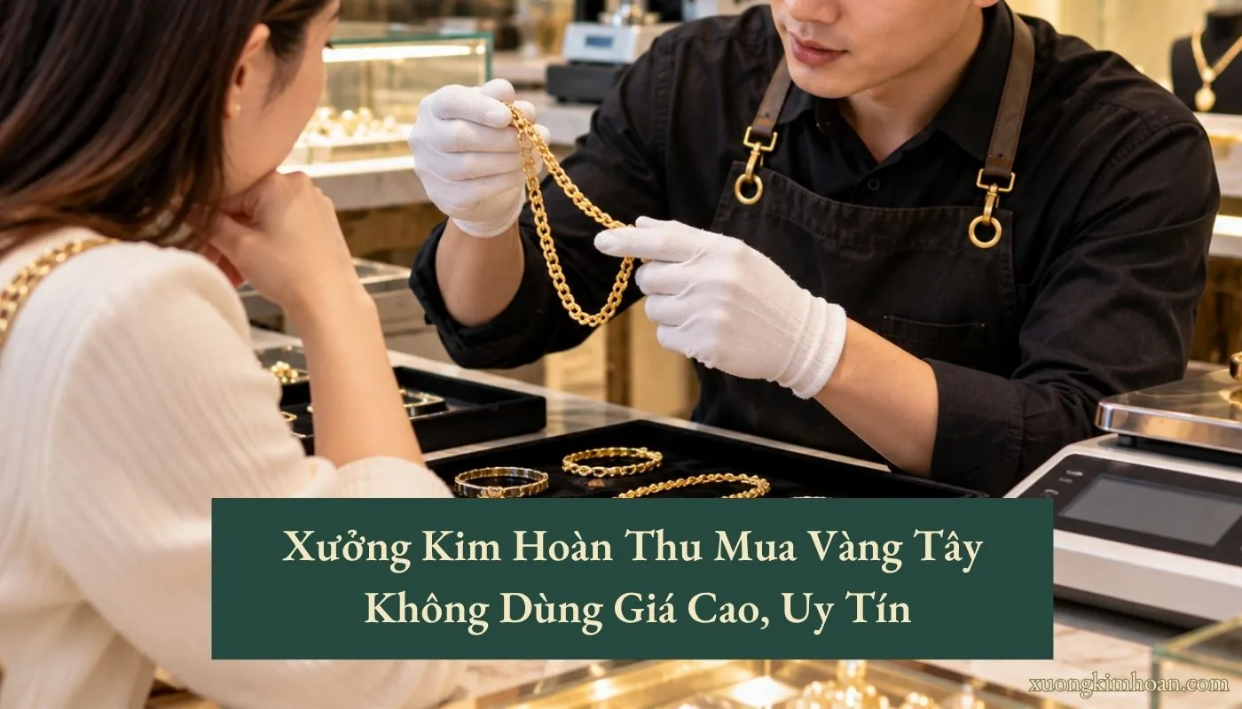 thu mua vàng tây không dùng